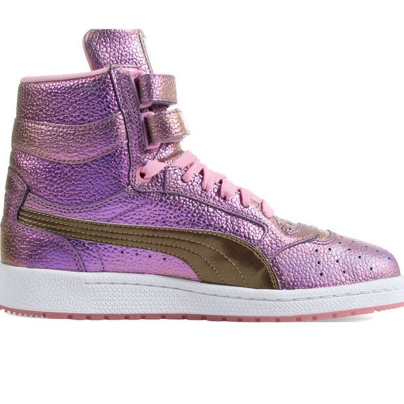 Final Drop Women's Puma Reset Hightop Sneakers - Picture 3 of 7